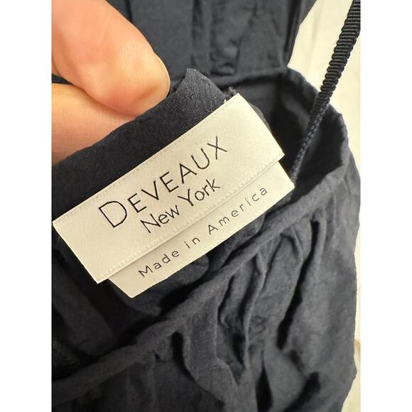 DEVEAUX Madelyn Cutout Cotton-seersucker Midi Dress - Picture 10 of 14